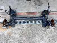 CITROEN C4 CACTUS PRZED LIFT 2014-2018 BELKA ZAWIESZENIA TYŁ TYLNA OŚ TARCZE ŁADNA