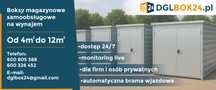 garaż/magazyn/komórka lokatorska/ od 4m2 do 12 m2 / wynajem / Głogów