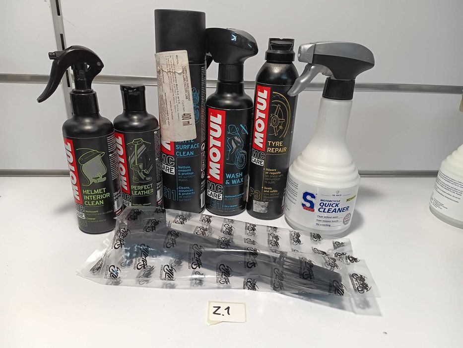 Pakiet markowej Chemii do motocykla S100, Motul, LiquiMoly, SIDI -50%