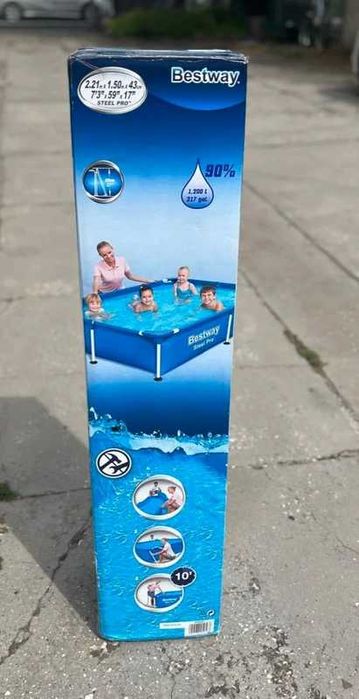 Piscina desmontável 221x150x43 cm. Bestway 56401