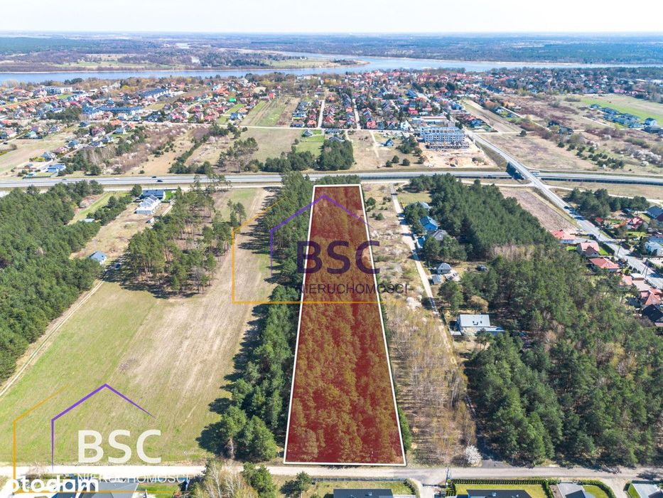Działka pod budowę domów jednorodzinnych w Serocku