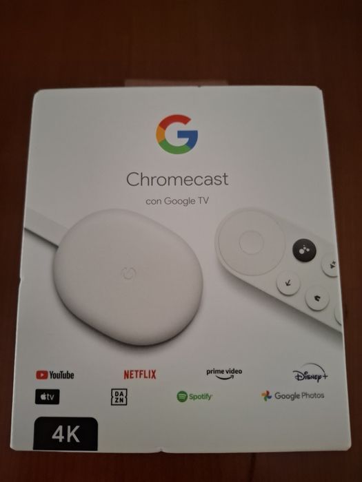 Google Chromecast 4k como novo