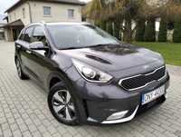 Kia Niro 1.6i Hybrid*Automat*Ledy*Navi*Skóry*Grz fotele*Kamera*Pdc*Full opcja*