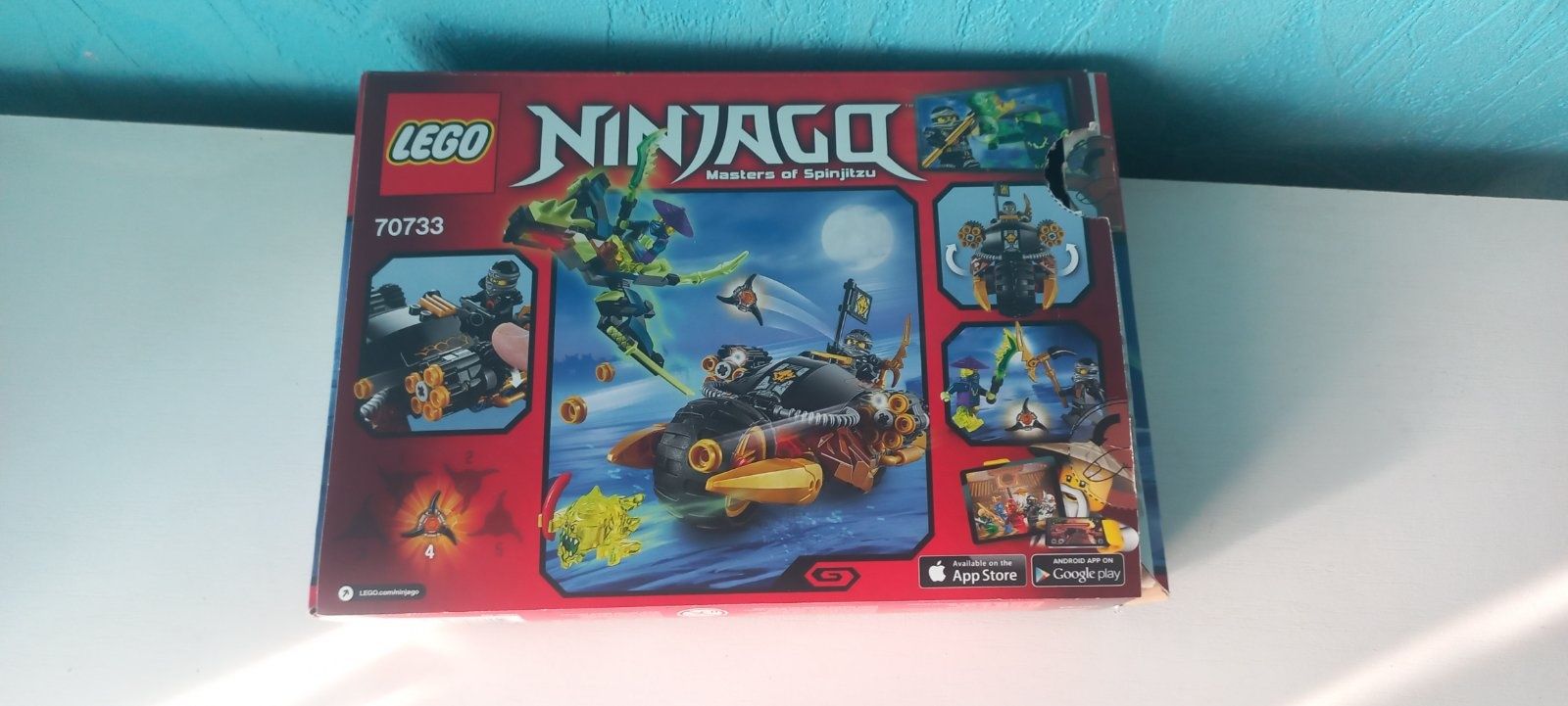 Lego Ninjago Бластер-байк Коула (70733)