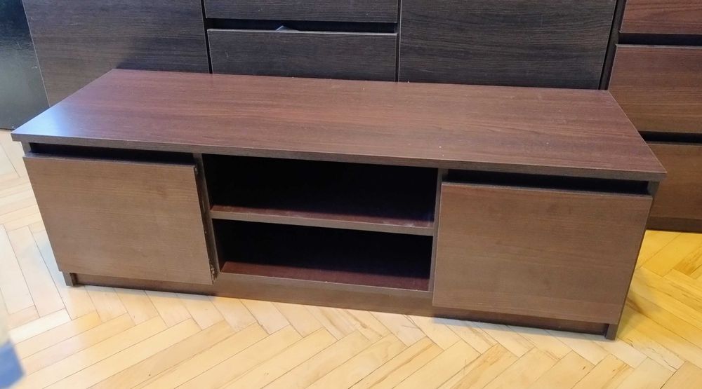 Wenge Szafka Stolik Rtv pod Telewizor 120cm Komoda