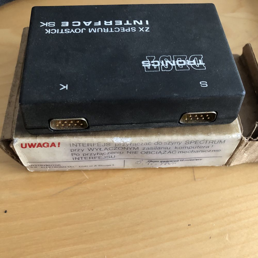 Dual Zx spectrum interface kempston box
