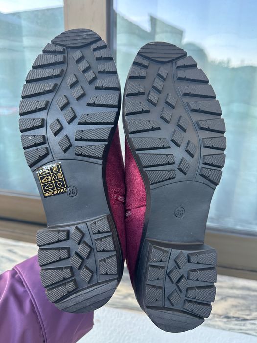 Botas Bordeaux Novas Nº 38