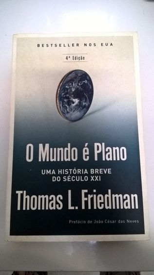 O Mundo é Plano - Thomas L. Friedman (portes incluídos)