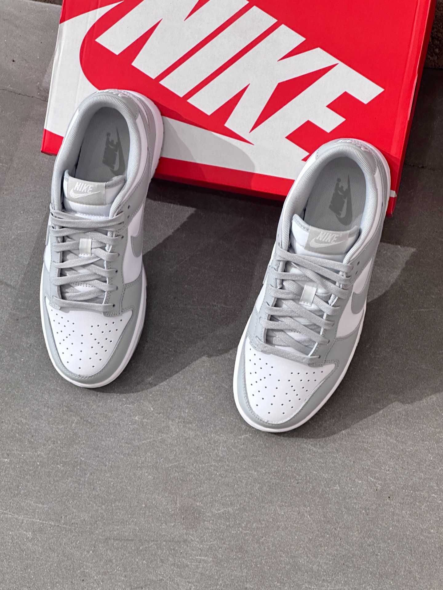 nowy Nike DunkLow GreyFog Trampki Moda R.43