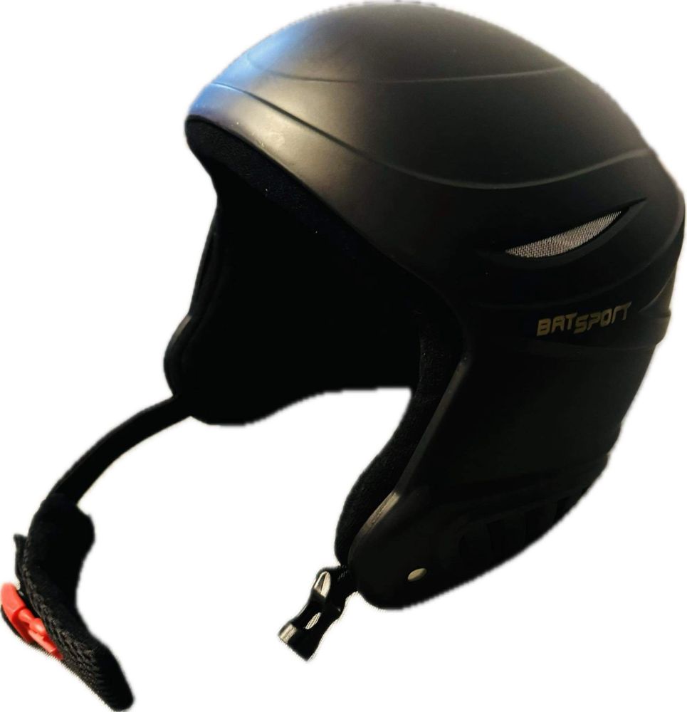 Kask narciarski dzieciecy czarny stan bdb -