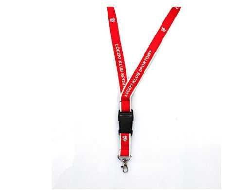 ŁKS Łódzki klub sportowy Szeroka smycz klubu kibica ŁKS Gadżet ŁKS