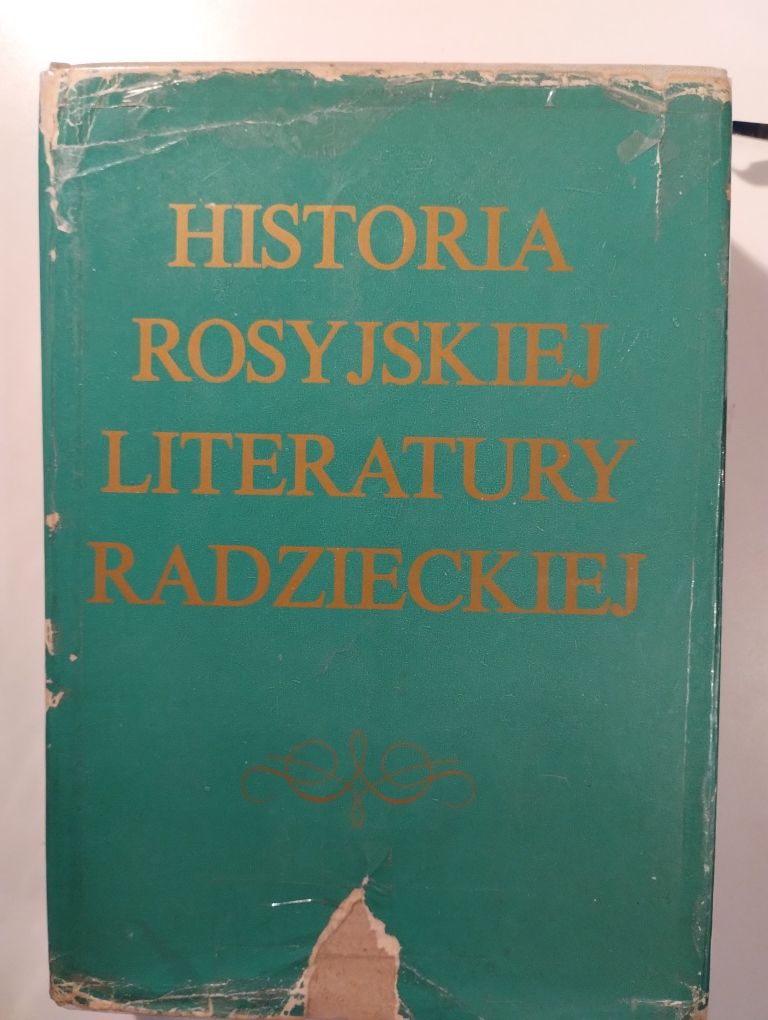 Historia Rosyjskiej Literatury Radzieckiej