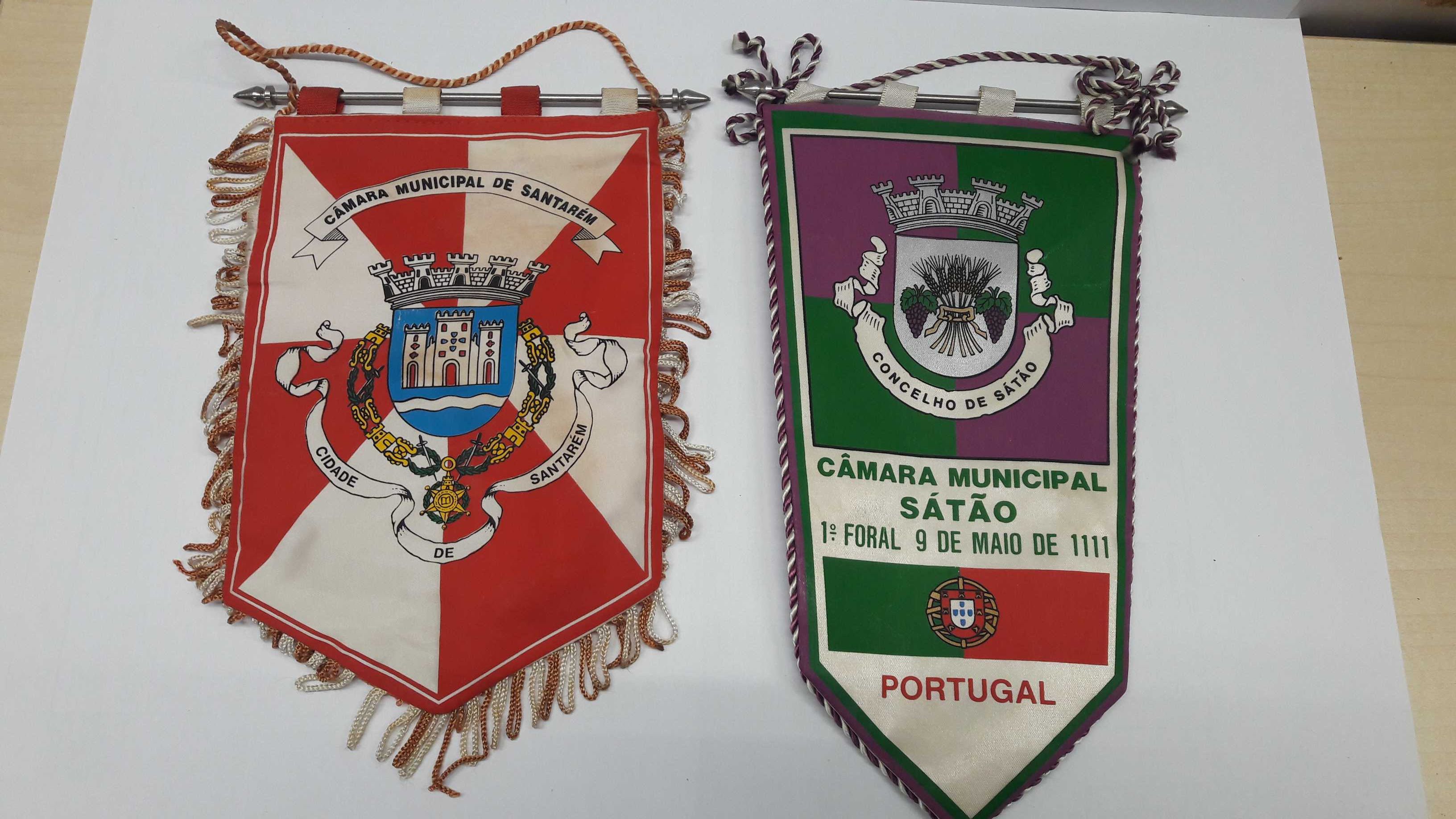 Bandeiras das localidades e galhardetes
