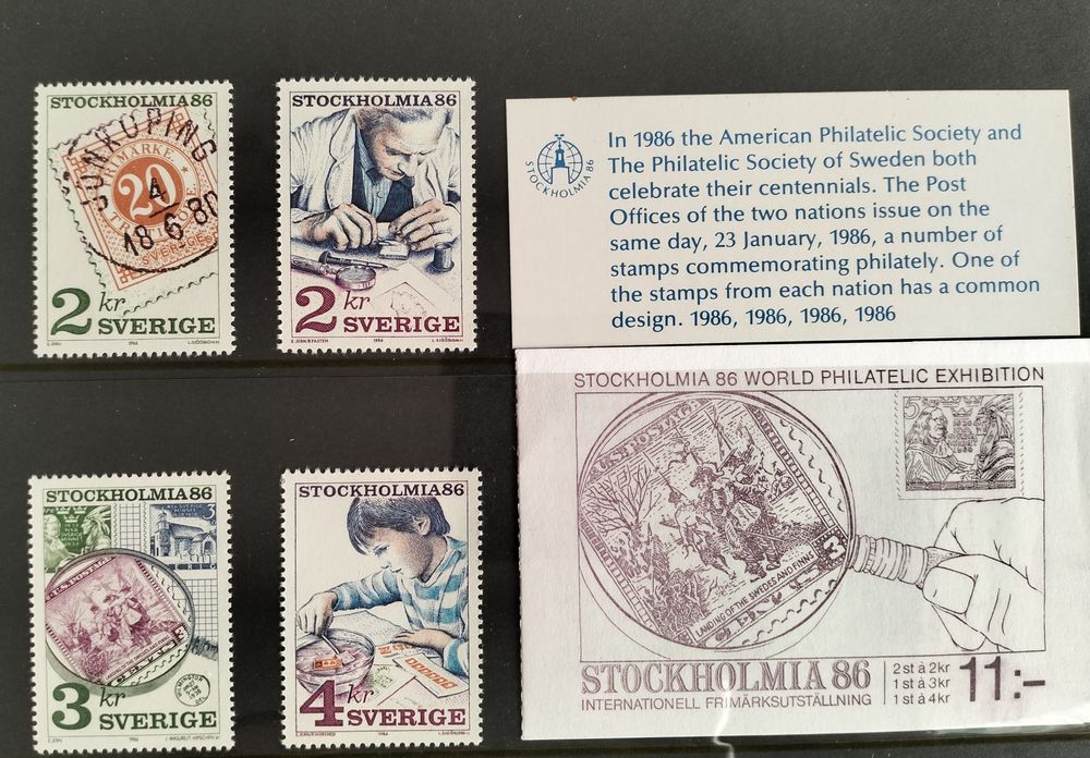 Catálogo exposição Stockholmia 86