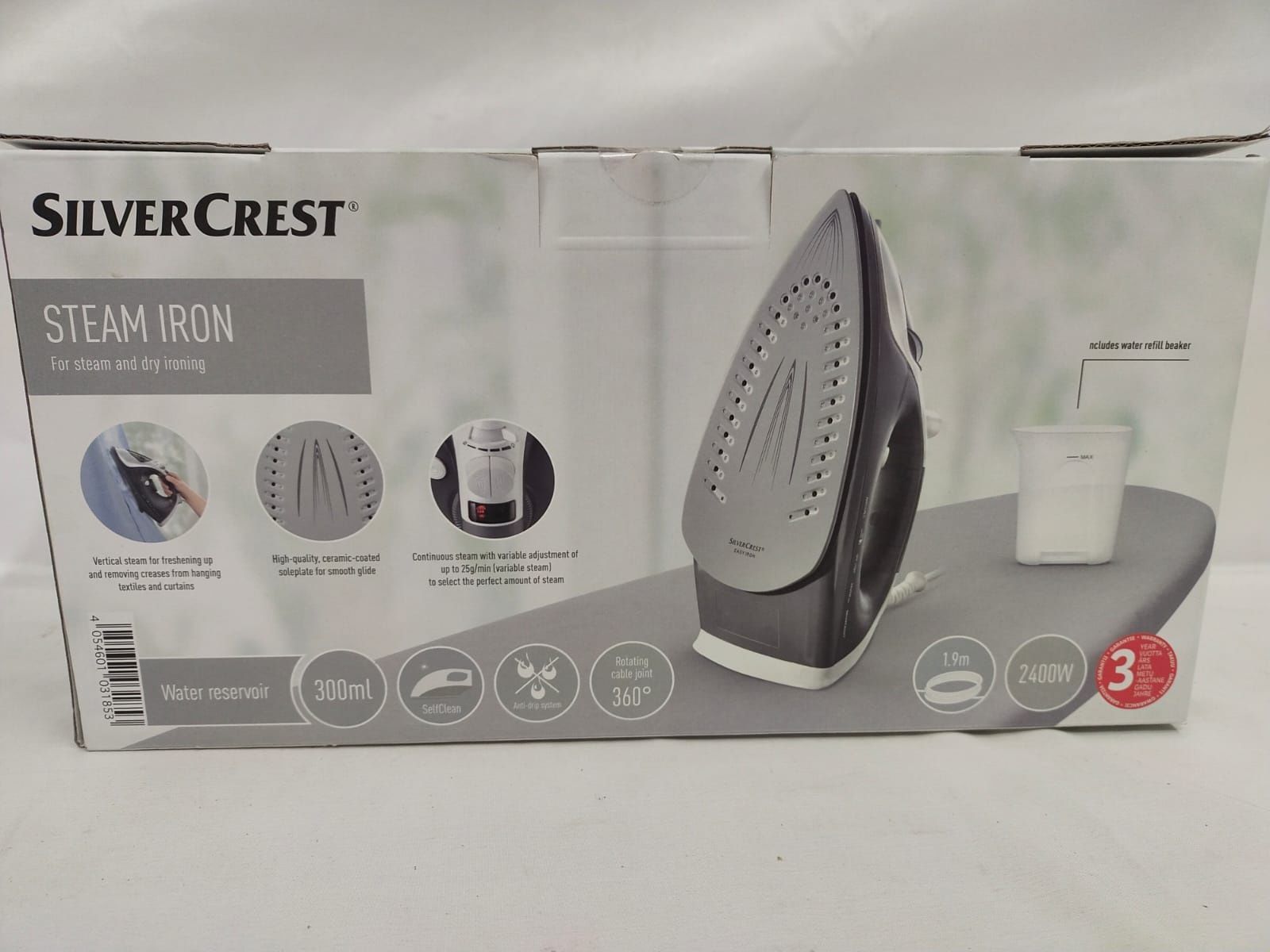 Żelazko parowe 2400W Steam Iron SilverCrest