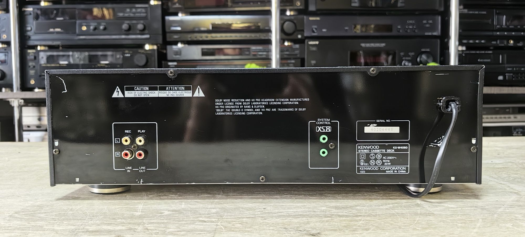 Касетний програвач Kenwood KX-W4060
