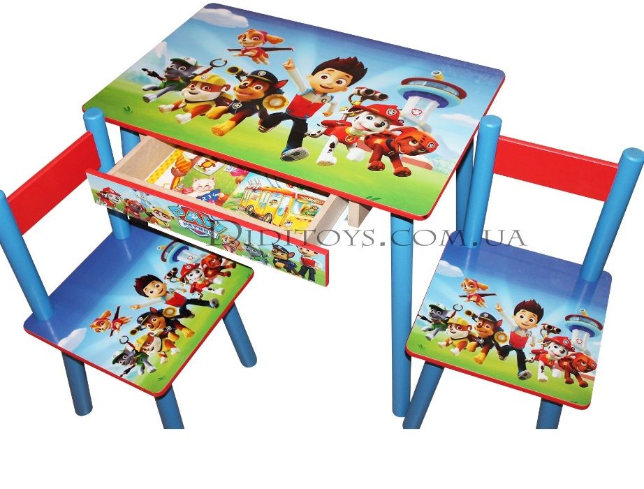 Детский стол в комплекте Щенячий патруль ( варианты) Производитель