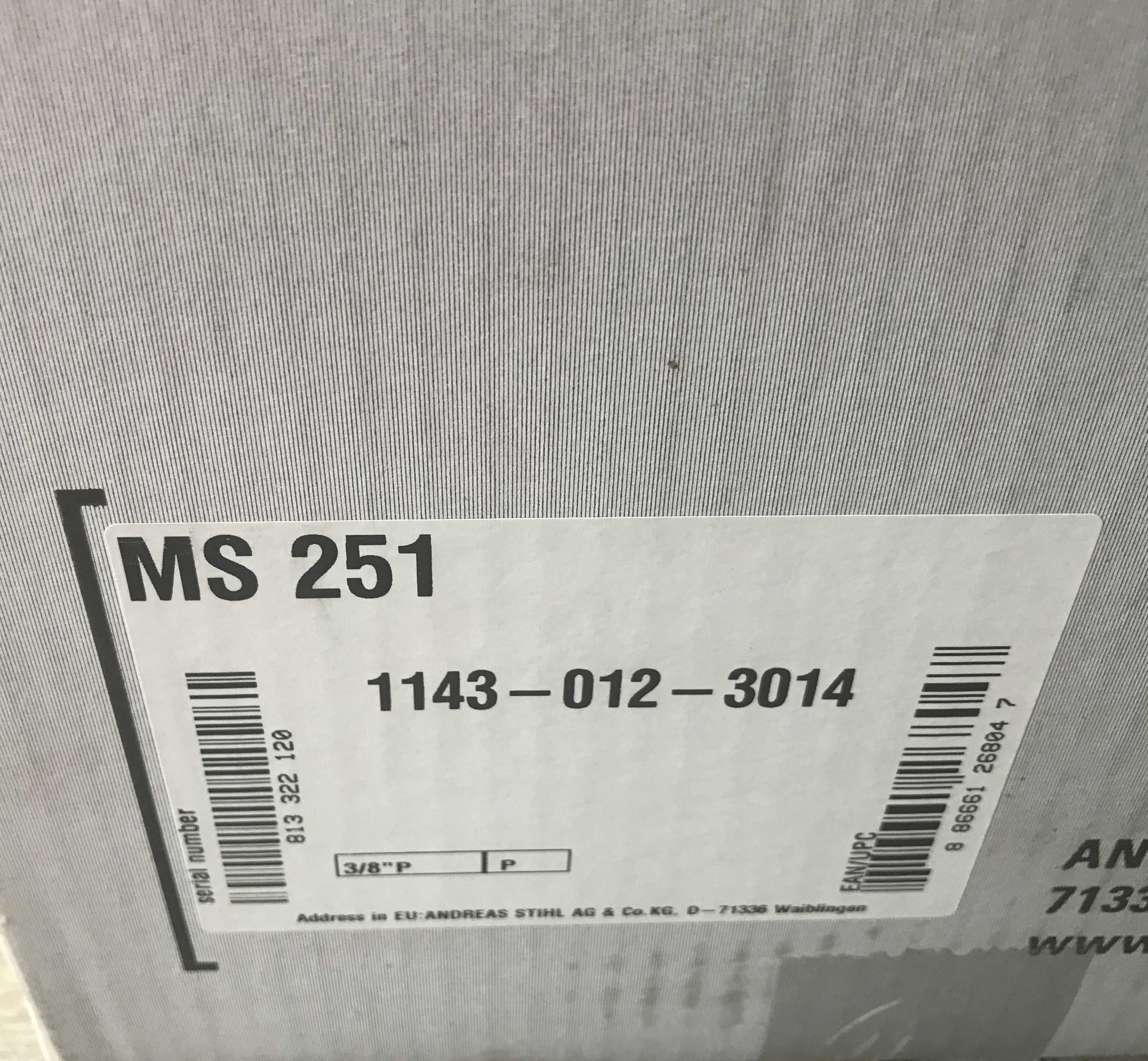 Piła Pilarka Spalinowa STHIL MS251/C 3 KM