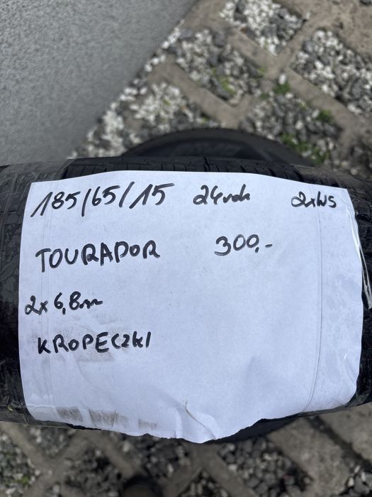 185/65R15 Tourador 24 rok wielosezon 2szt