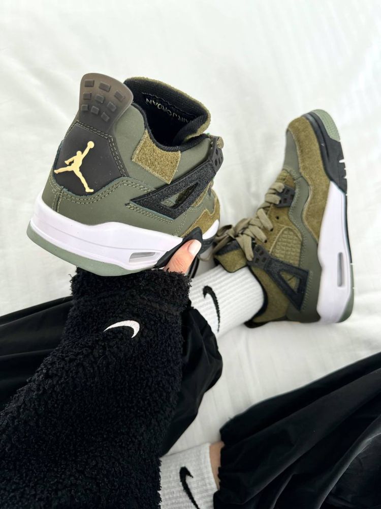 Nike Air Jordan 4 Retro Craft Olive