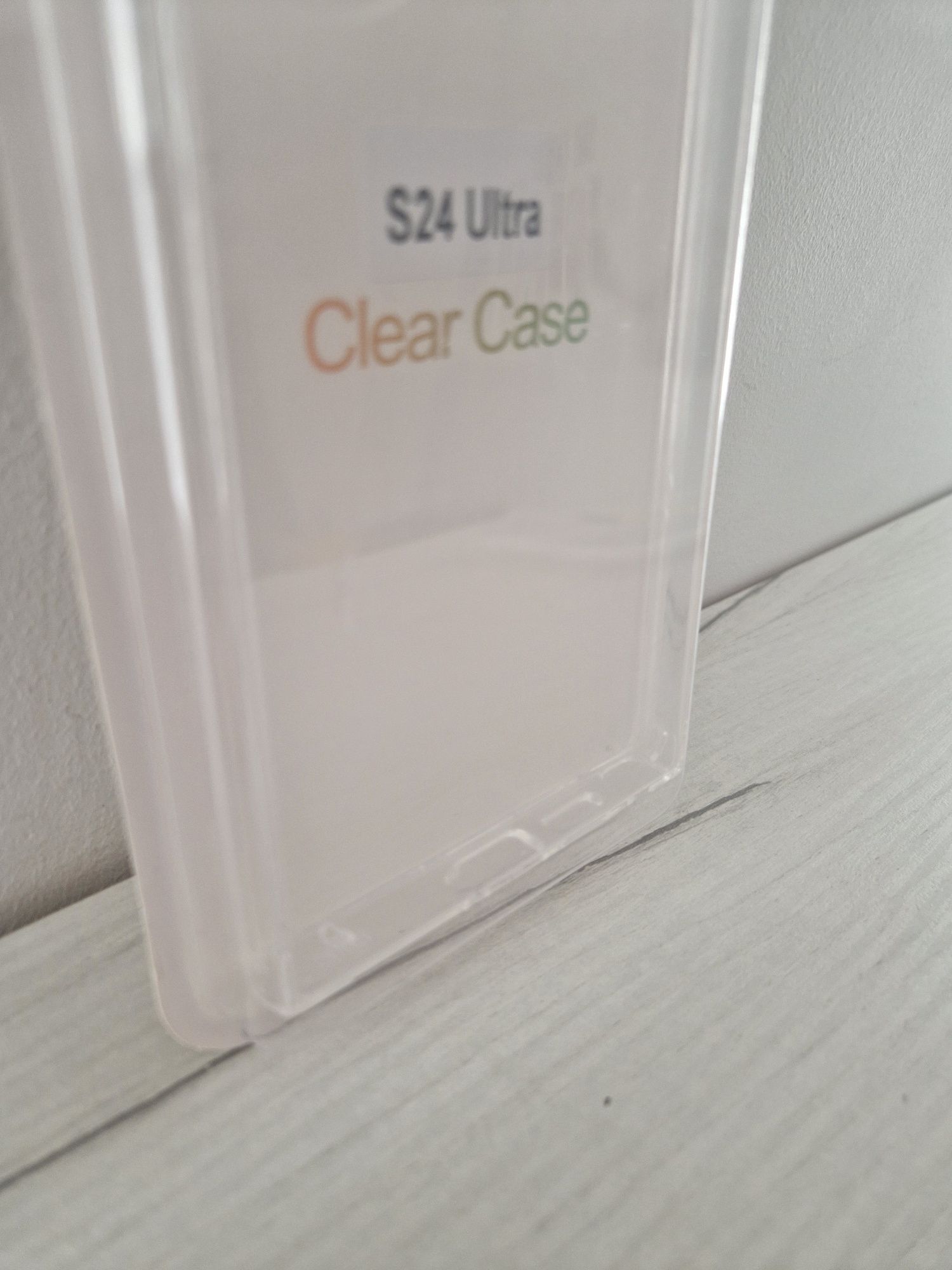 Clear Case do Samsung Galaxy S24 Ultra Przezroczysty