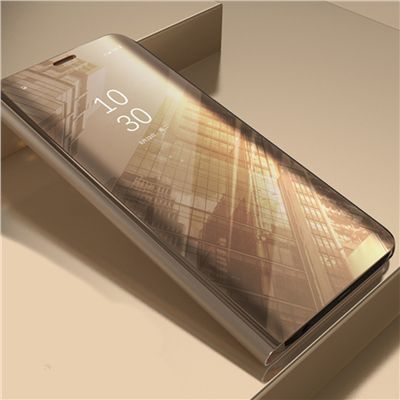 Etui Smart Clear View Do Samsung Galaxy A54 Złote