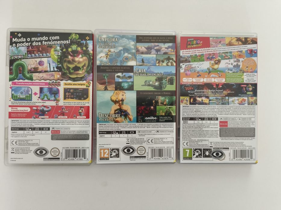 Jogos Nintendo switch