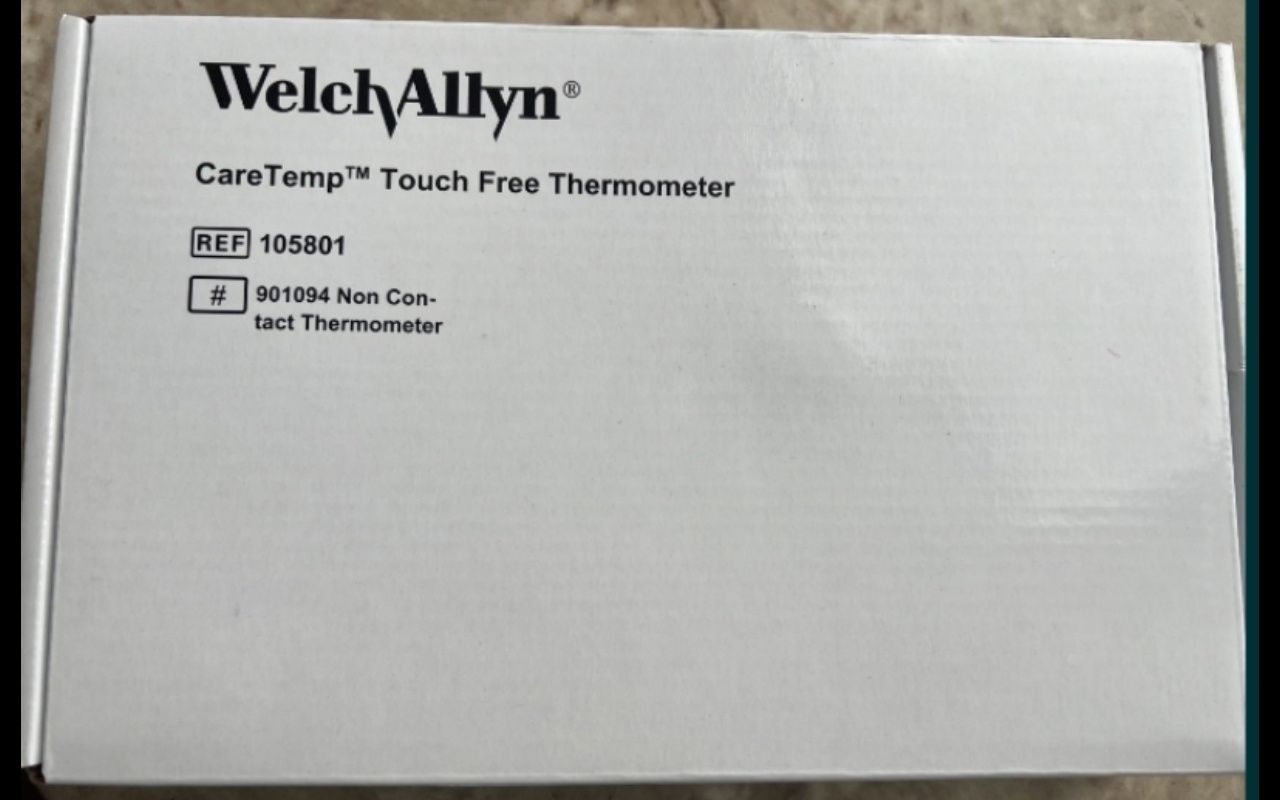 Термометр профессиональный,  медицинский, инфракрасный welch allyn