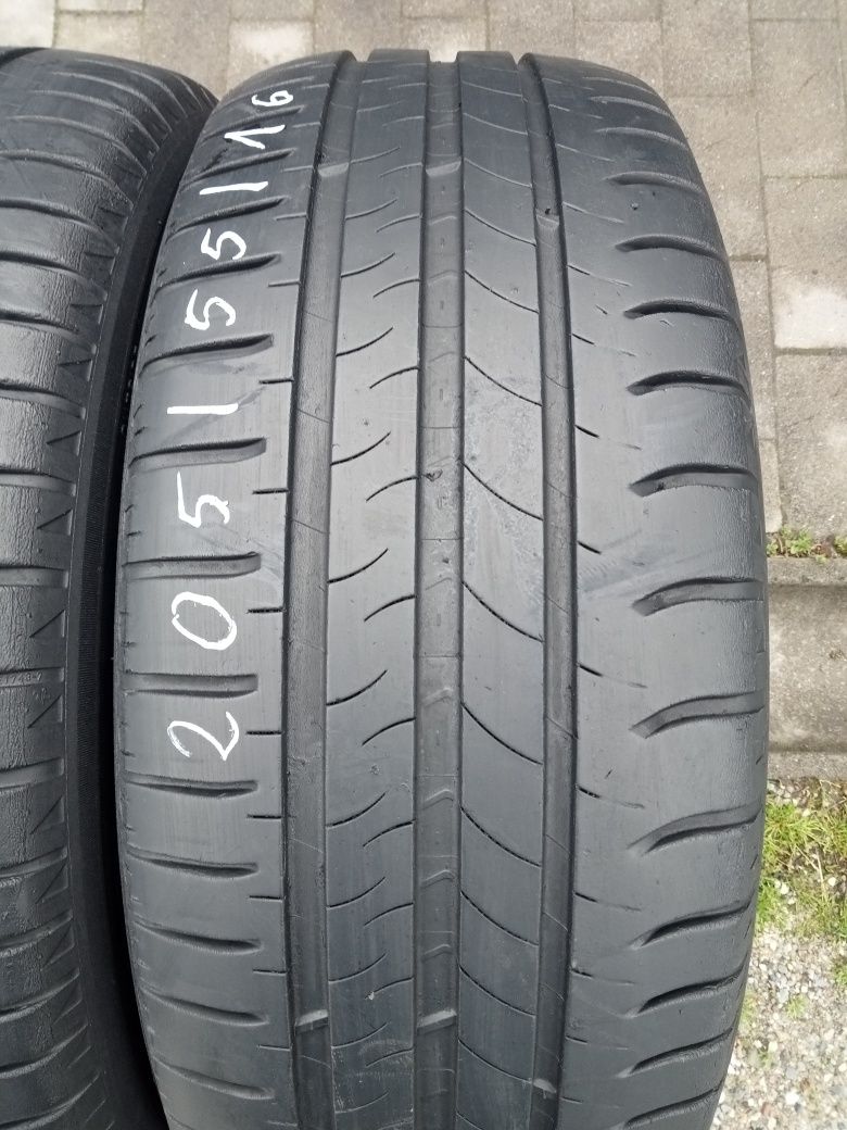 2x Opony Używane Letnie 205/55R16 Michelin