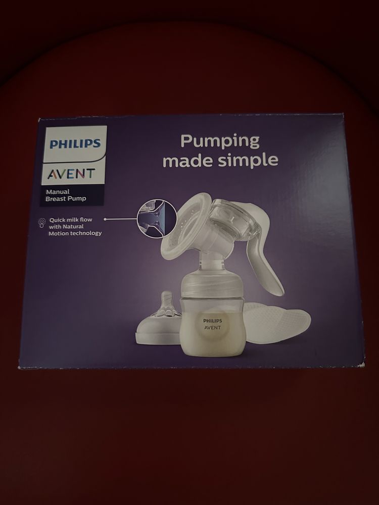 Молоковідсмоктувач НОВИЙ механічний Philips Avent Naturals