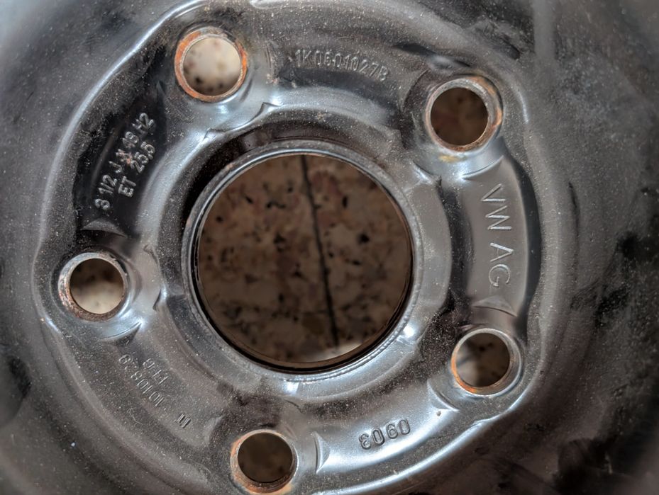 Roda suplente para Audi 5/100 furação