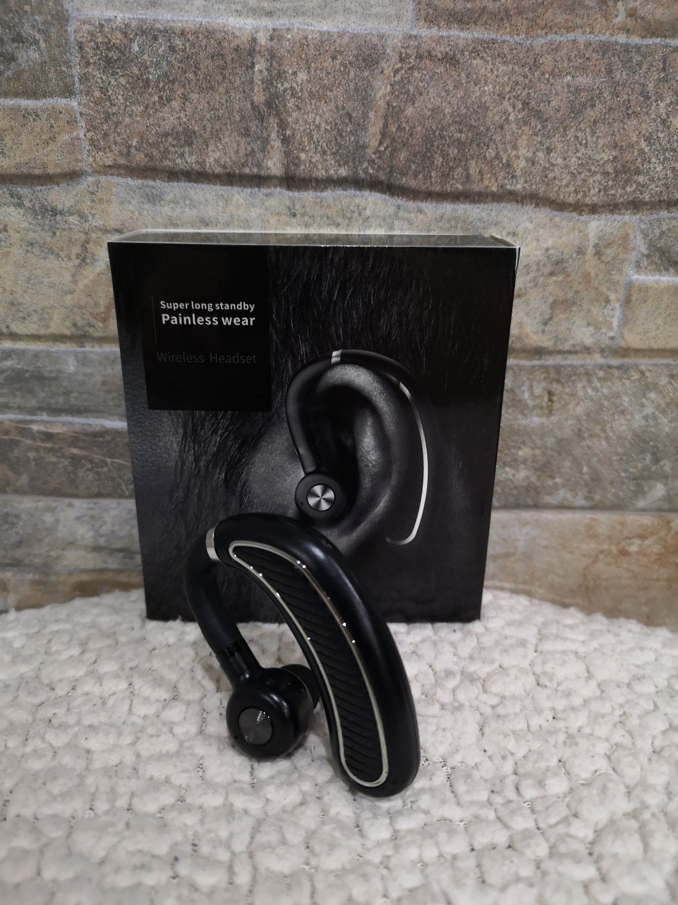 Auricular Bluetooth compatível com Android e iOS