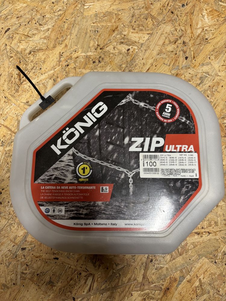 Łańcuchy śniegowe Konig Zip Ultra