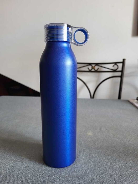 Garrafa Termos Azul