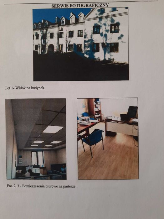 Sprzedam Nieruchomość-Biurowiec w Chełmie cena BRUTTO