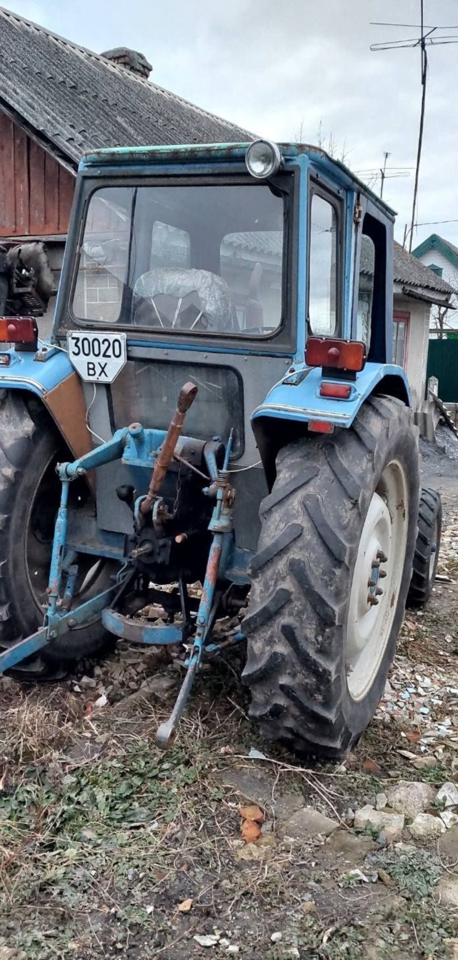 Трактор Англійського виробництва готовий до праці