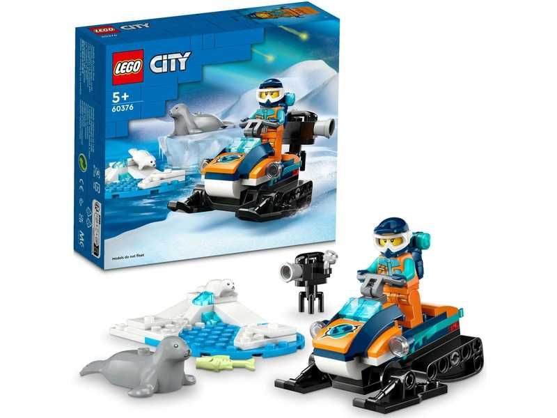 LEGO CITY 60376 Skuter śnieżny badacza Arktyki nowe