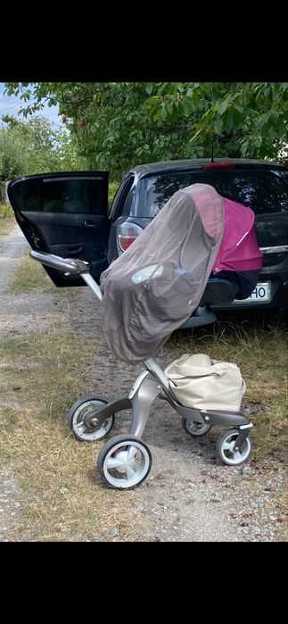 Автокрісло stokke люлька 0+ isofix + база ізофікс автокресло