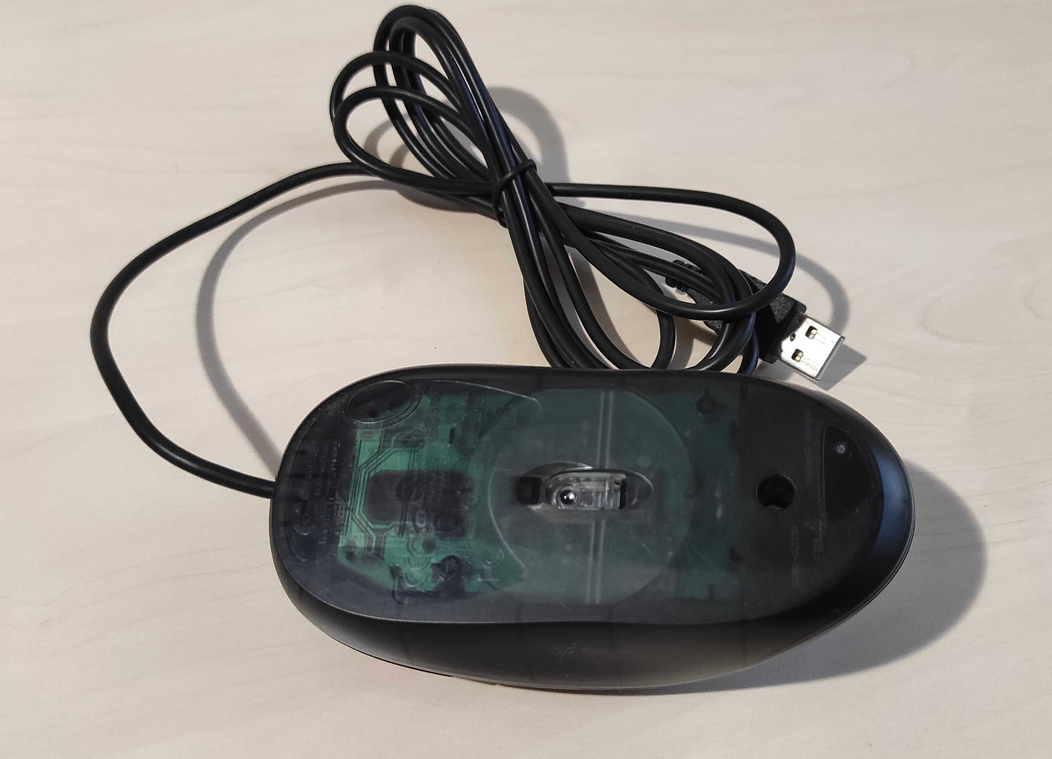 Мышь Logitech M-UAE96 Black USB в отличном состоянии