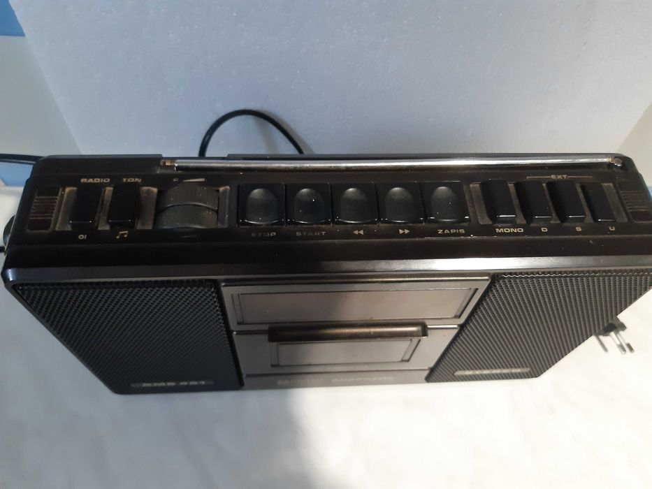 Radiomagnetofon RMS 451 KASPRZAK Unitra lata 80 XXw.