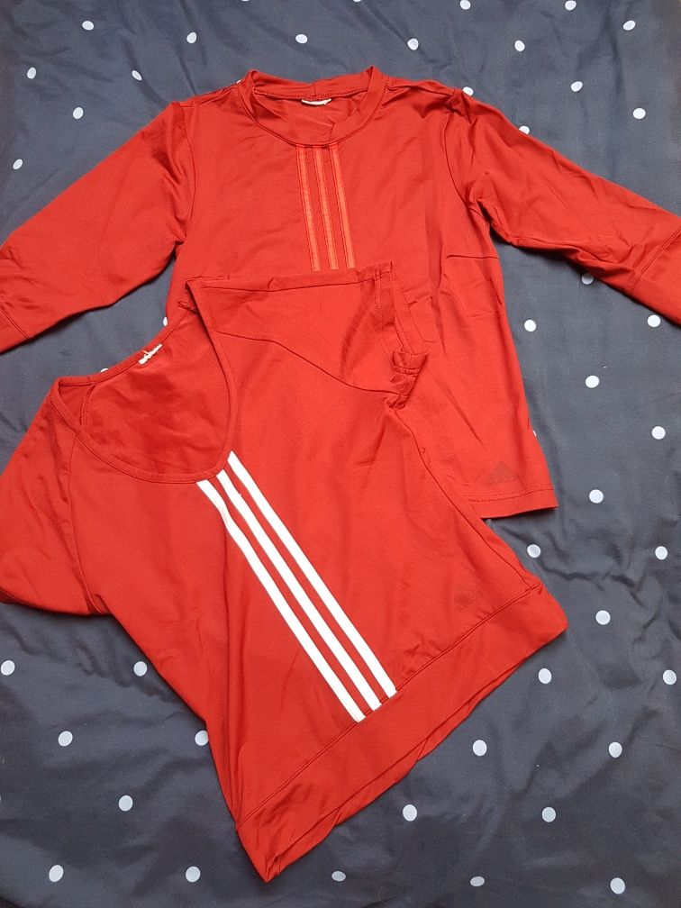 Zestaw bluzek sportowych Adidas rozm.S