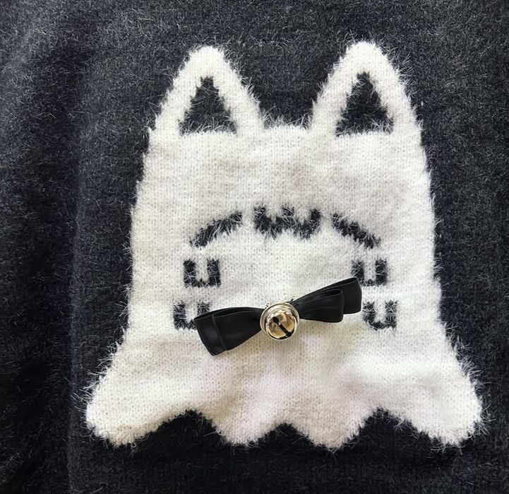 Свитер с kawaii котиком