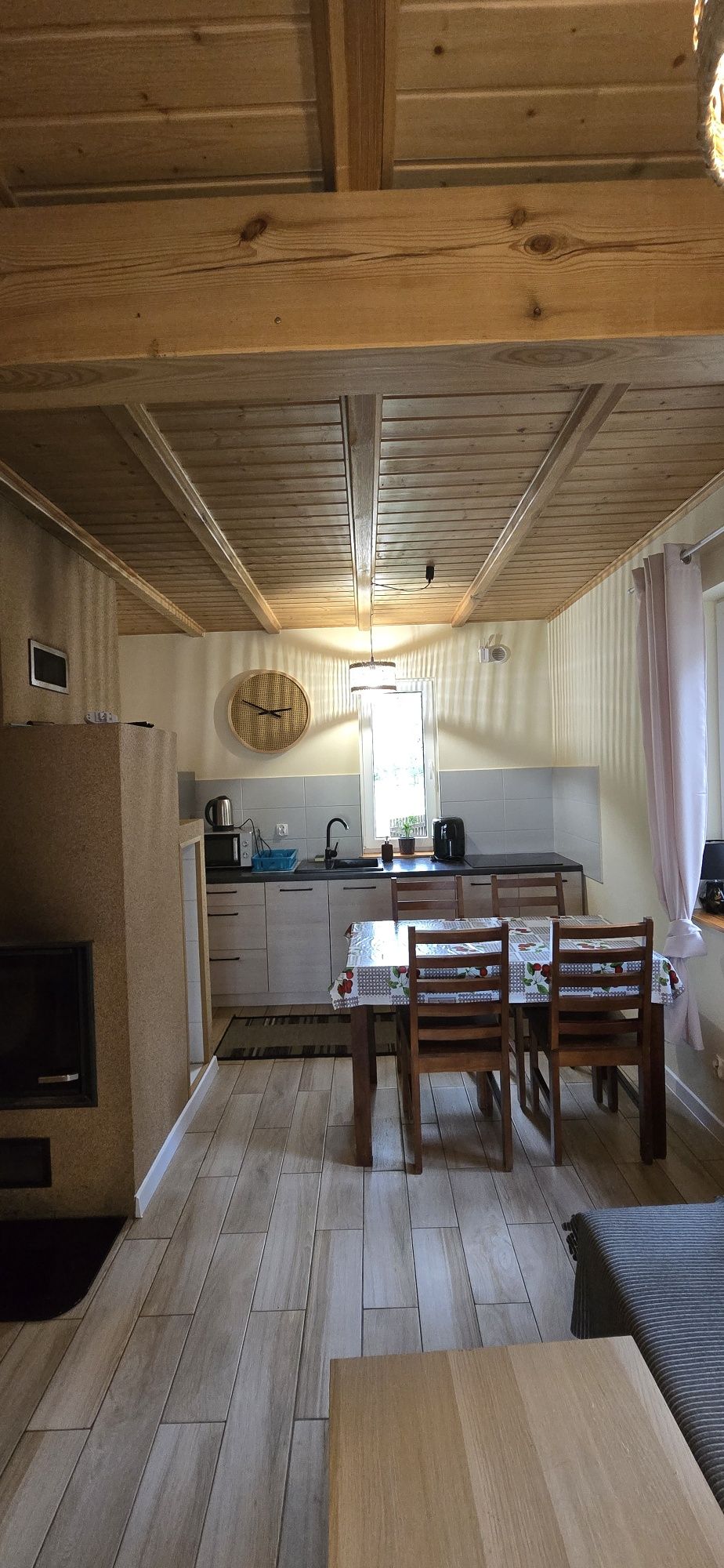 Dom linia brzegowa bania jacuzzi sup Mazury łódka kominek plaża Grill
