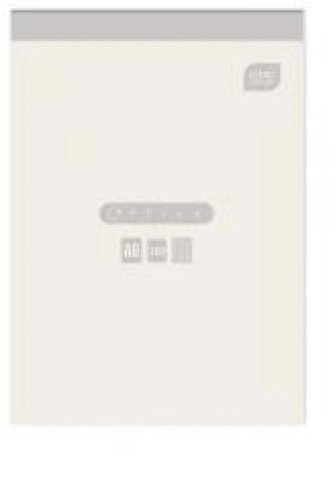 Blok biurowy A6/100K kratka (10szt) INTERDRUK broszurowa,218x156 mm