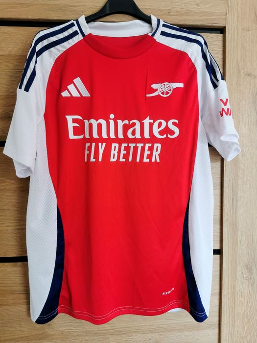 T-shirt adidas Emirates fly better sportowa piłkarska M nowa