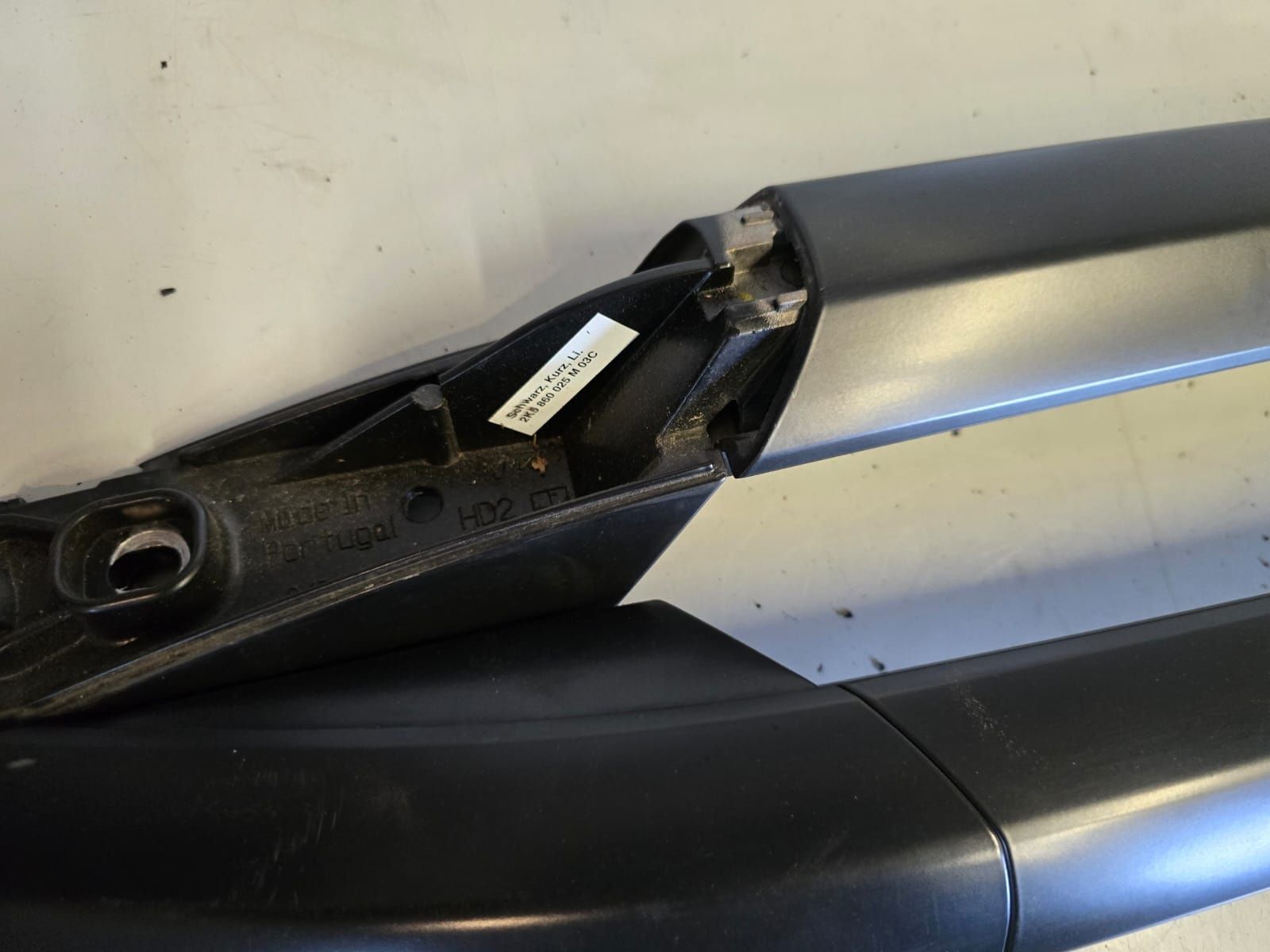 Relingi nakładki dachowe caddy 2k5 15-22