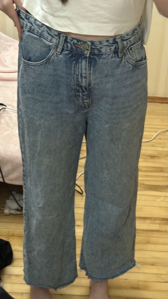 Широкі джинси Pull&Bear 42р