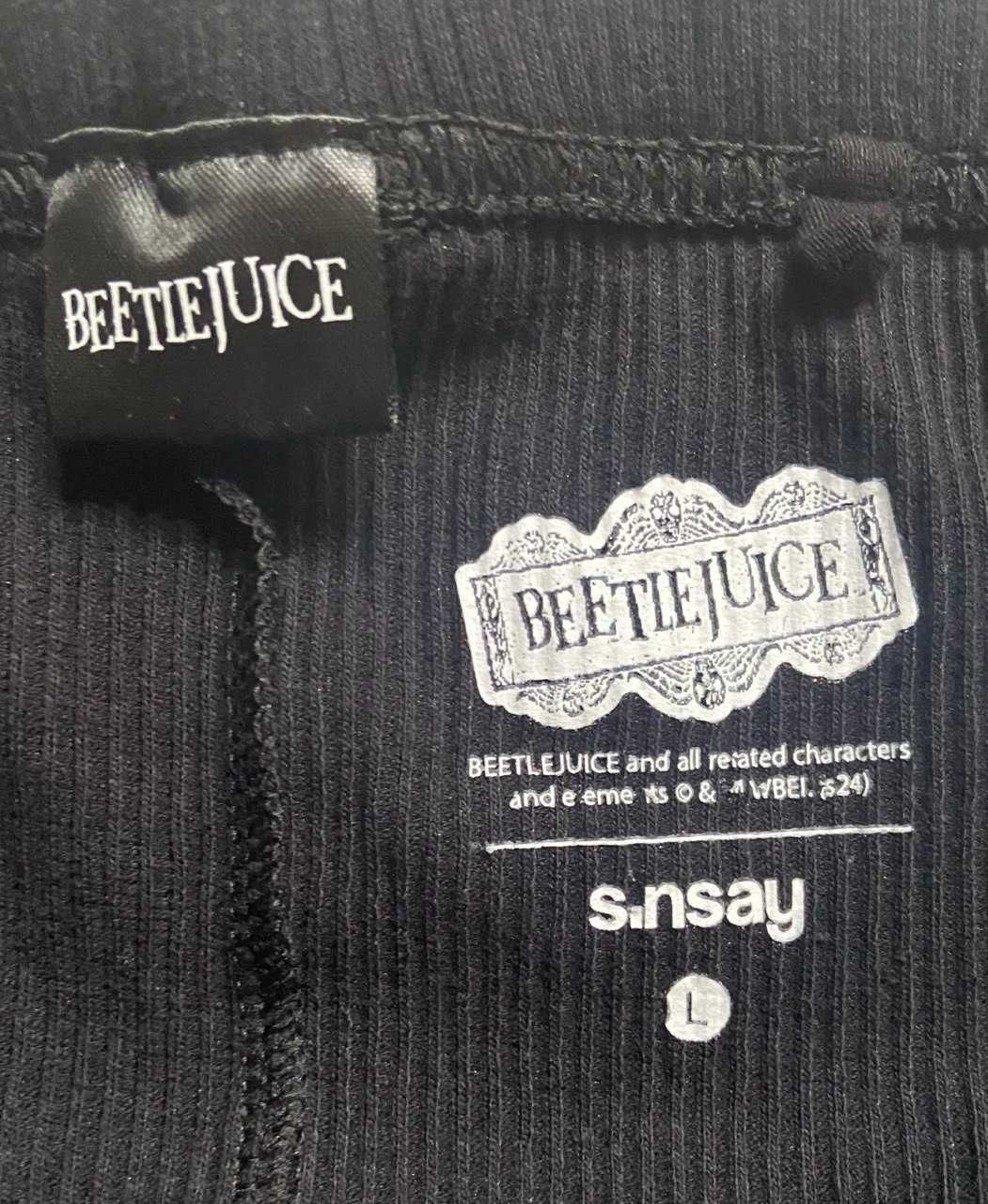 Готика кльош Beetlejuice Sinsay штани нові Тим Бертон