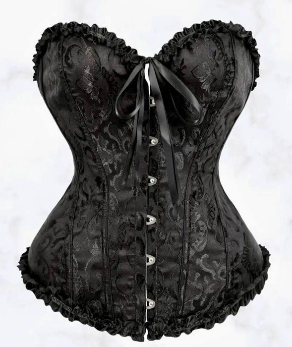 Новый корсет на косточках, очень сильная утяжка, способствует похудени