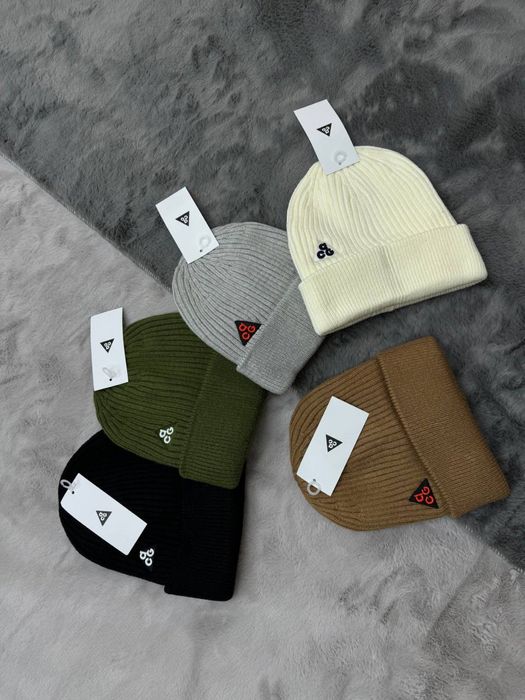 Шапка Nike Acg чорна/ шапка найк ацг біла/зелена/сіра/унісекс